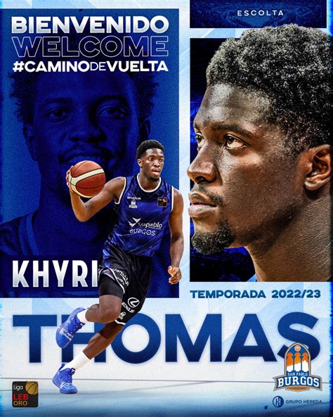 El Escolta Khyri Thomas Firma Con El Hereda San Pablo Burgos San