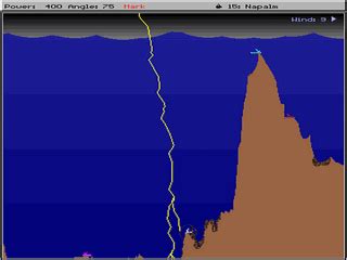 Scorched Earth : MS-DOS Games : MS-DOS Games