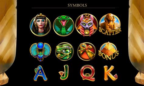 Cleopatra VII. Casino Slot game on Behance