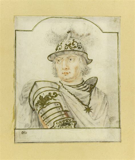 Portrait d homme en armure et coiffé d un casque à plumes Louvre