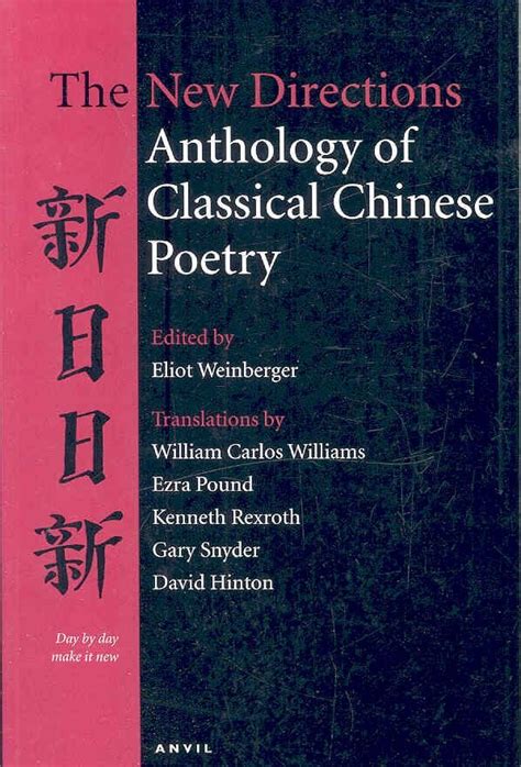 Buy New Directions Anthology Of Classical Chinese Poetry By Eliot Weinberger With Free Delivery