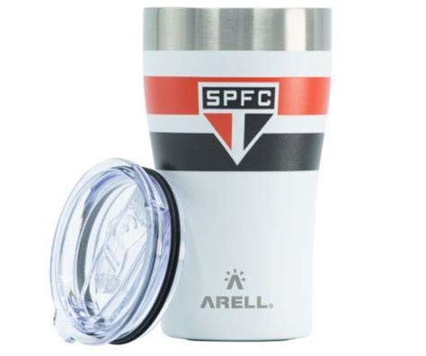 Copo Térmico Arell Times de Futebol Tampa 500ml Copos Magazine