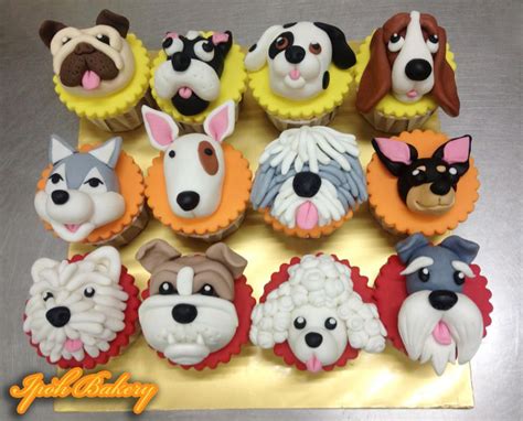 Dog face cupcakes are almost too cute to eat dog cupcakedesign creative ...