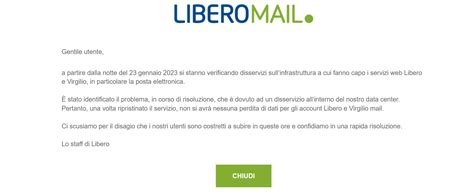 Libero Mail Non Funziona Cosa Sta Succedendo Perch Non Si Possono