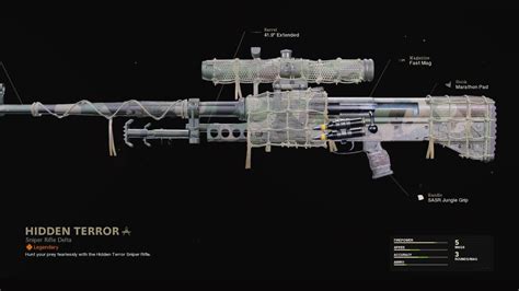 Hidden Terror Cod Warzone And Black Ops Cold War Weapon Blueprint