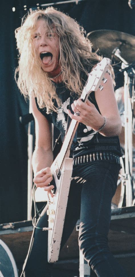 James Hetfield 80s Live