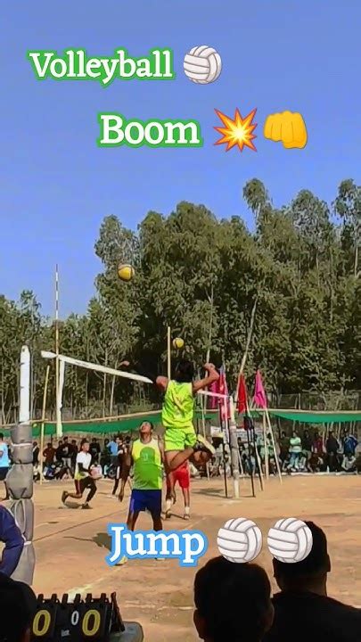 Show Spike🏐😱😱 Net Practice Viral Boom Spike Volleyball Youtube