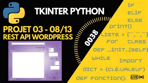 Python Tkinter Projet Ep La Partie Tag Et Categorie Lecture Et