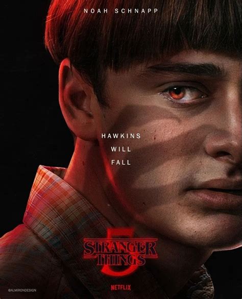 Will and Mike S5 poster 2/2 in 2022 | Stranger things, Stranger things ...