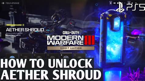 How To Unlock Aether Shroud Mw How To Get Aether Shroud Mw How To