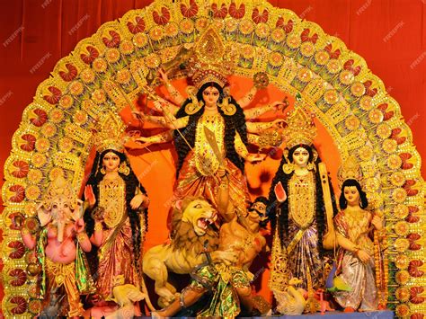 Premium Photo Jai Maa Durga Sherawali Mata Mata Rani Jai Mata Di And