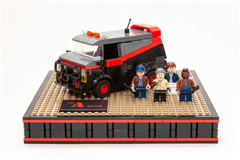 Lego A-Team MOC - 1 | Lego, Lego tv, A team van