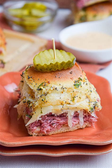 Reuben Sliders The Jam Jar Kitchen