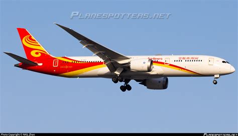 B 7667 Hainan Airlines Boeing 787 9 Dreamliner Photo By Nkgzhao Id