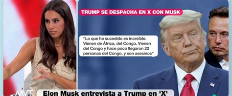 El Rapapolvo De Marina Valdés A Elon Musk Donald Trump Y X Le Bastan 7 Segundos