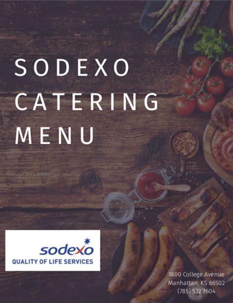 Catering Menu | Sodexo at Kansas State University | United States