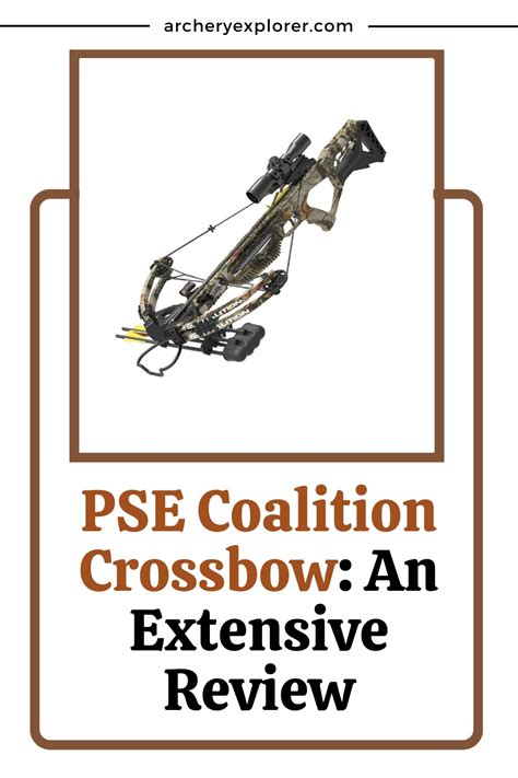 PSE Coalition Crossbow: An Extensive Review - Archery Explorer