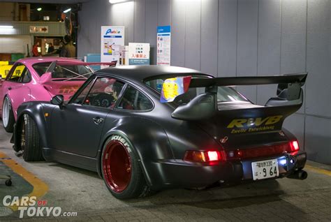 RWB Porsche 911 964 Black & Pink | Cars of Tokyo