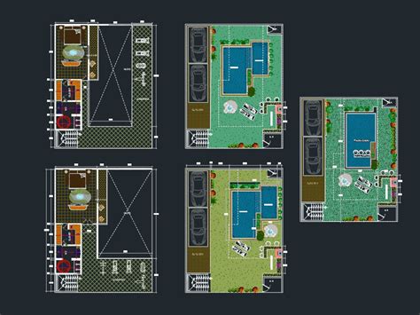 Projeto De Layout De Resid Ncia Em Autocad Cad Mb Bibliocad