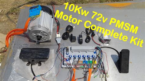 10kw Pmsm Motor Kit 10kw Pmsm Motor Controller Kit 72v 10kw Pmsm