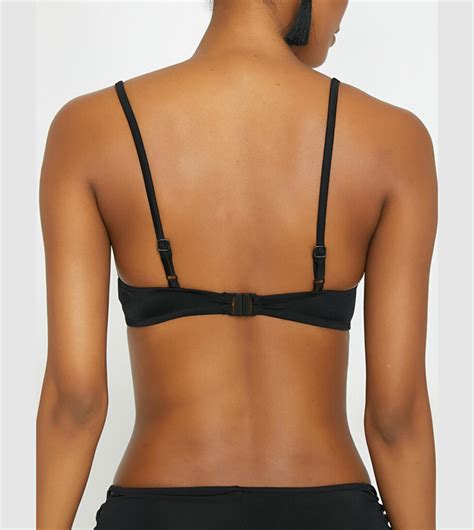 Buy Koton Solid Bikini Top In Black Thstreet Kuwait