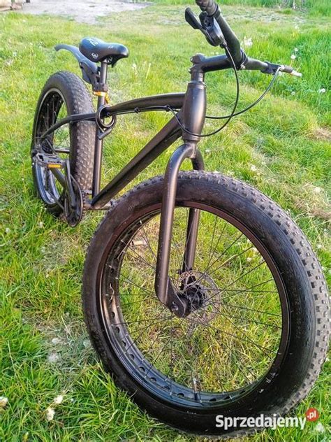 Rower Fat Bike opony 26x4 0 8 biegów Dąbrowice Sprzedajemy pl