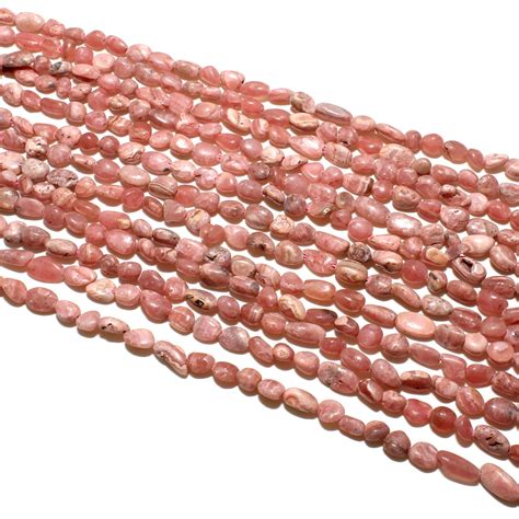 Rhodochrosite Nuggets Beads Grade Ab Natural Gemstone Loose Beads