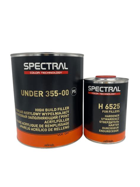 Spectral 355 00 High Build Primer Filler Kit Black 35l