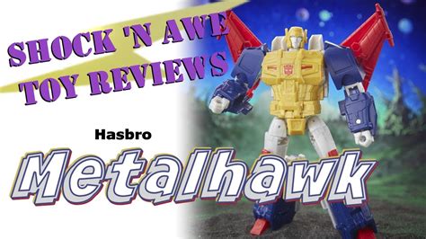 Hasbro Transformers Legacy Metalhawk Toy Review Youtube