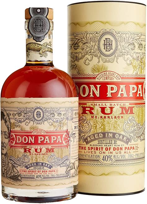 Rum Don Papa 7 Jahre 40vol 1x070l In Gp Tube Exklusive