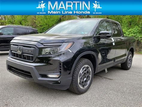 New 2024 Honda Ridgeline AWD BLACK EDITION Crew Cab Pickup In Ardmore