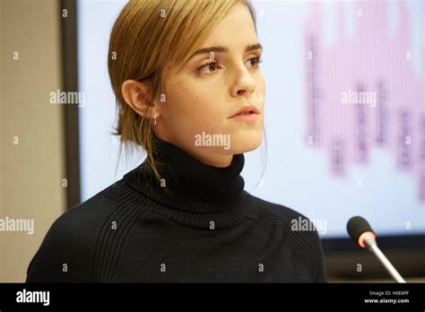 New York United States 20th Sep 2016 Un Woman S Goodwill Ambassador Emma Watson To Launch