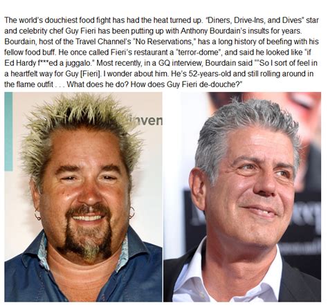 The Feud Between Guy Fieri And Anthony Bourdain Continues To Heat Up ...