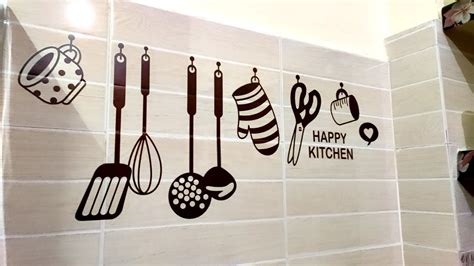 Kitchen Stickers Wall Decor Sticker For Kitchen Tiles 2021 Youtube