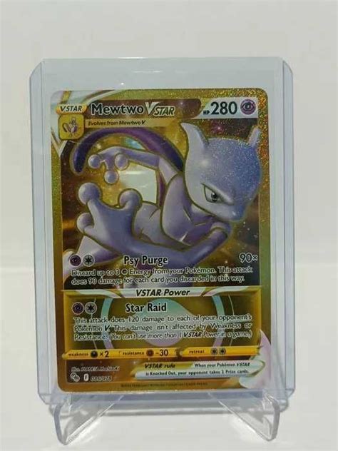 Karta Pokemon Go Mewtwo Vstar Secret Rare Kra Nik Olx Pl