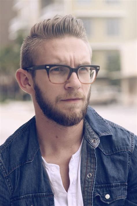 98 Amazing Favorite Haircuts For Men With Glasses Mens Glasses Men’s Glasses Hair And Beard