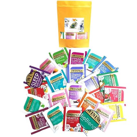 Twinings Superblends Tea Fruit Herbal Tea Selection T Set 23 Mixed Flavours Of Superblends