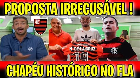 SAIU AGORA DE LA CRUZ ACEITOU E CHEGA NO MENGÃO NOTÍCIAS DO FLAMENGO