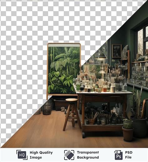 Imagen Psd Fotogr Fica Realista Del Estudio De Arte De Illustrator