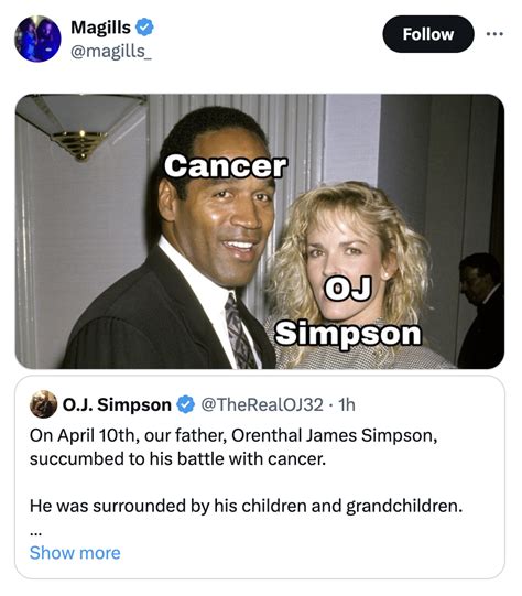 The Best Memes and Reactions to O.J. Simpson's Death - Facepalm Gallery | eBaum's World