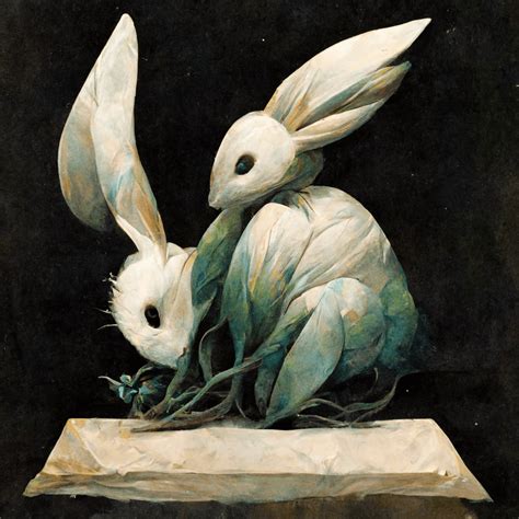 Dorothea Tanning And Surrealism Rabbits · Creative Fabrica