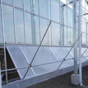 Agricultural Greenhouse Continuous Rack And Pinion Ventilation System