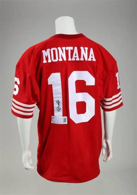 Joe Montana Signed San Francisco 49ers Jersey