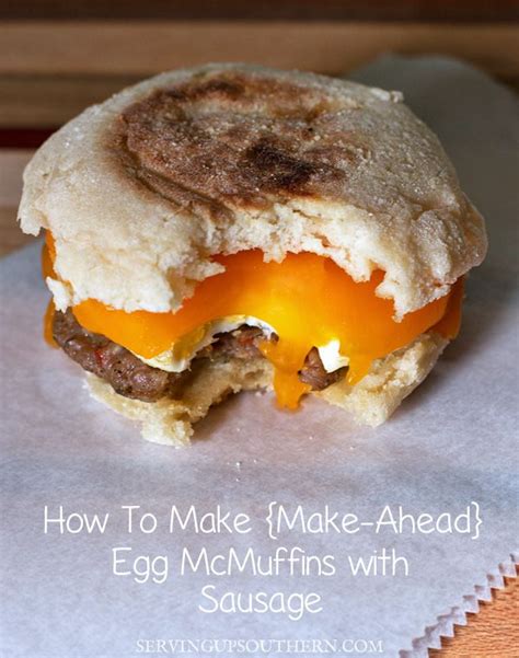 How To Make Make Ahead Egg Mcmuffins Egg Mcmuffins Healthy