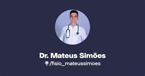 Dr Mateus Simões Instagram Linktree