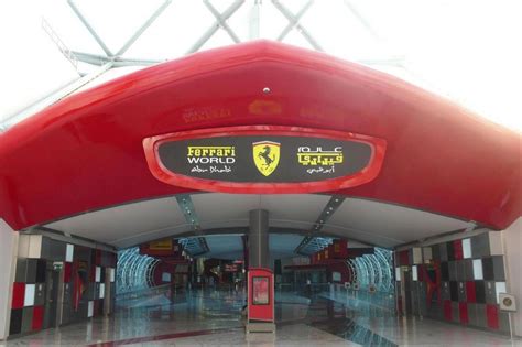 Buy Ferrari World Abu Dhabi Ticket Collectyourticket