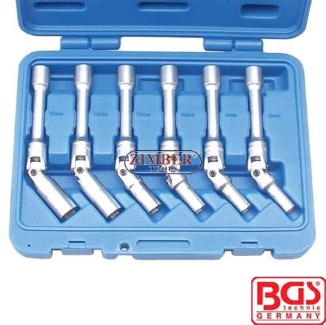 Bgs Tools Piece Glow Plug Socket Set Mm X Mm