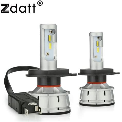 Aliexpress Buy Zdatt H7 LED H4 LED H11 Car Light Canbus Headlight