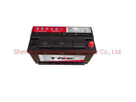 DIN88 12V 88ah Lead Acid Auto Parts Mf Car Battery China Car Battery