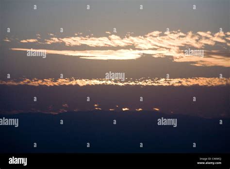 Aerial photograph of the sunrise over the Judean desert Stock Photo - Alamy